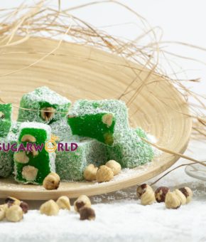 Kivi Aromalı Fındıklı Lokum