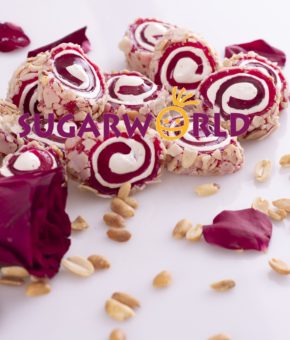 Special Gül Aromalı Dışı Yer Fıstık Kaplı Lokum