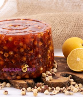 Döner Kova Portakal Aromalı Fındıklı Lokum