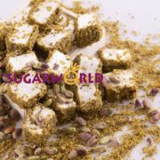 Sultan Antep Fıstıklı Dışı Toz Antep Fıstık Kaplı Lokum