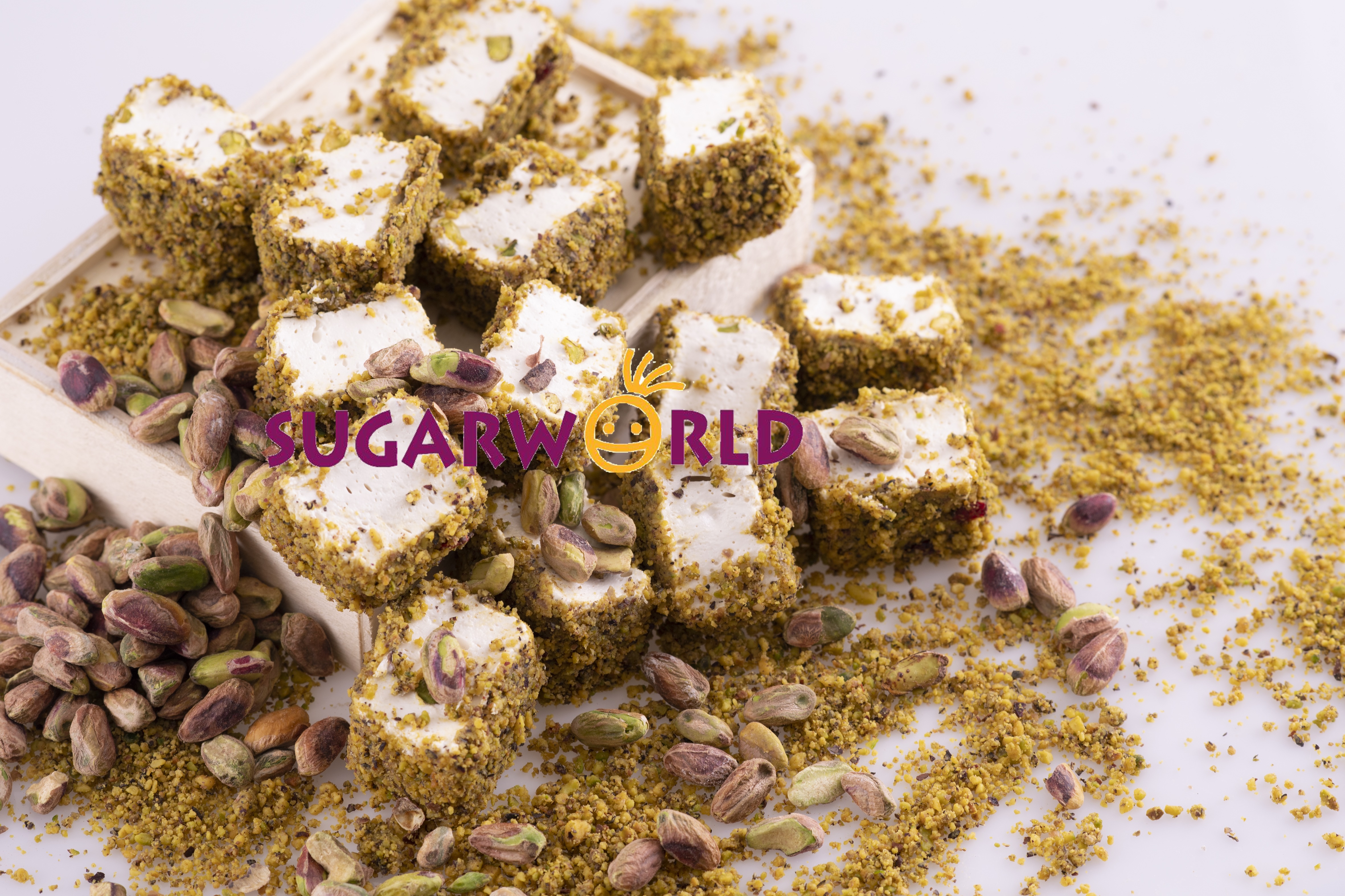 Sultan Antep Fıstıklı Dışı Toz Antep Fıstık Kaplı Lokum